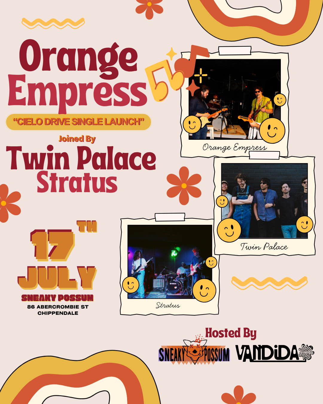 Orange Empress at Sneaky Possum